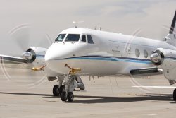 research aircraft in flight