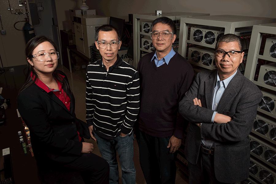 Four of PNNL's highly cited energy storage researchers