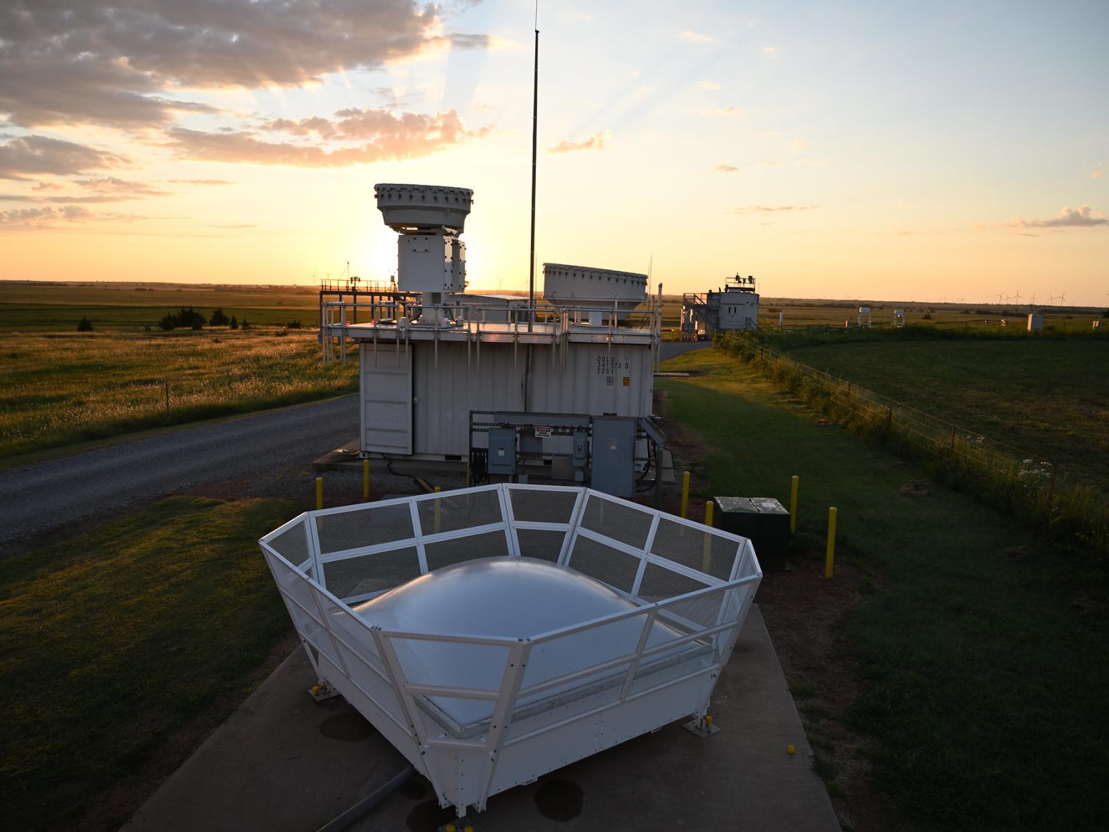 ARM radar equipment at Southern Great Plains