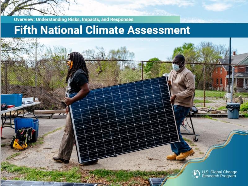 Photo of Fifth National Climate Assessment Report Cover