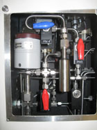 Photo of adsorption analyzer
