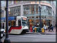 Photo of light rail train