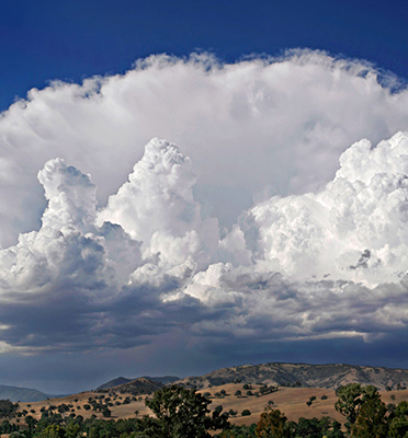 bright clouds