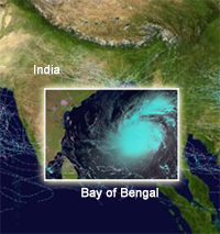 Bay of Bengal tropical cyclone