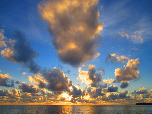 Maldives Clouds