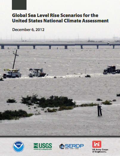 Global Sea Level Rise Scenarios for the United States National Climate Assessment </em>report published for NOAA.