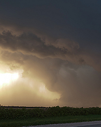 Storm clouds