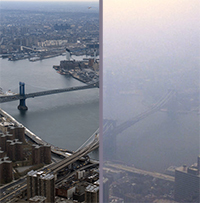 NYC Clear and Hazy