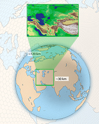 MPAS variable resolution modeling example