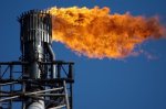 Methane flare off