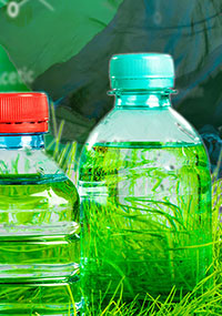 Greening plastic bottles