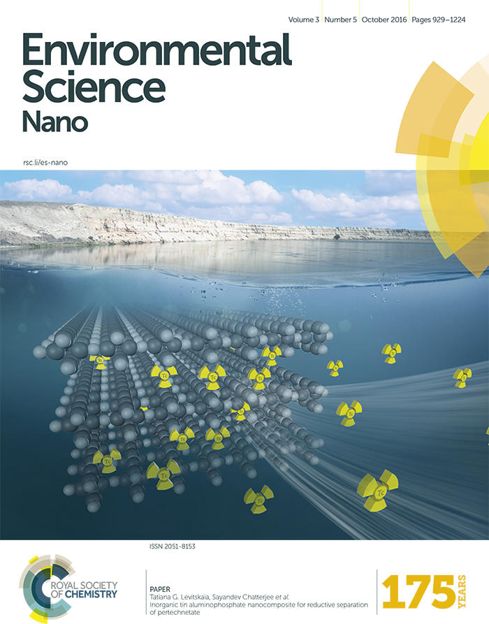 Cover of the Environmental Science journal.