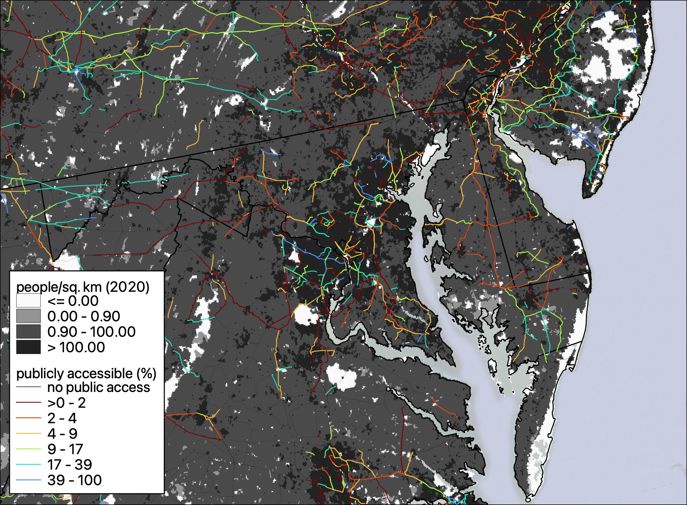 ConCord Atlas Public Access Map Washington DC Updated