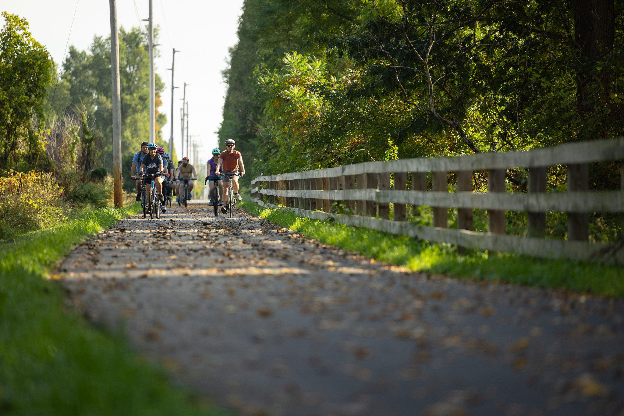 Albany Hudson Electric Trail Bike Path Photo