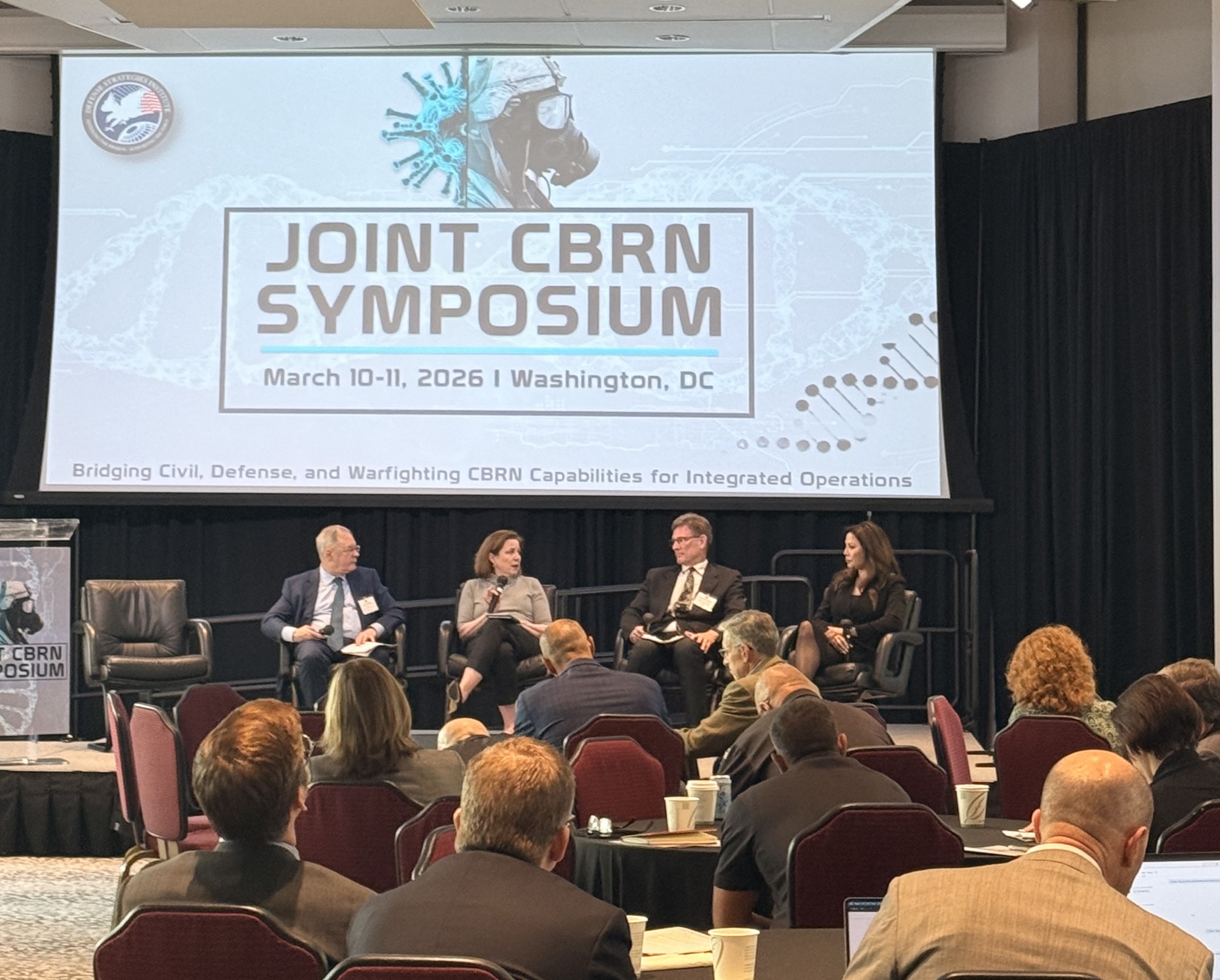 David Wunschel at the 2026 CBRN symposium 