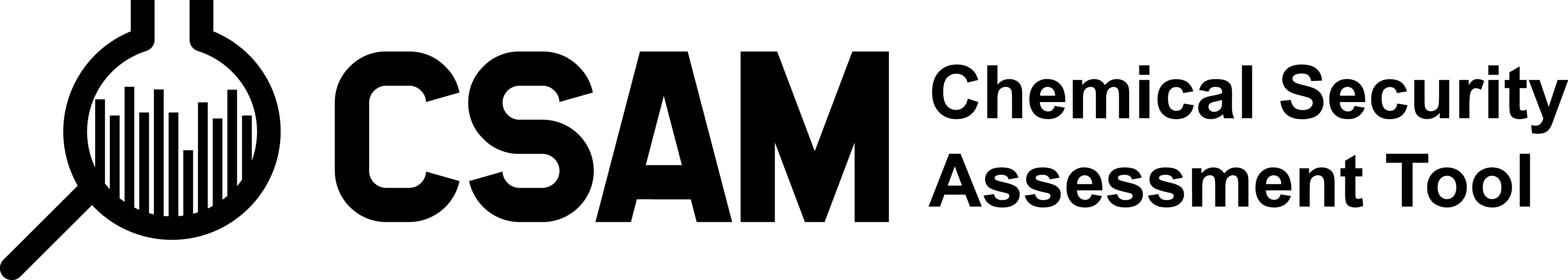 CSAM text with icon representing data and magnifying glass