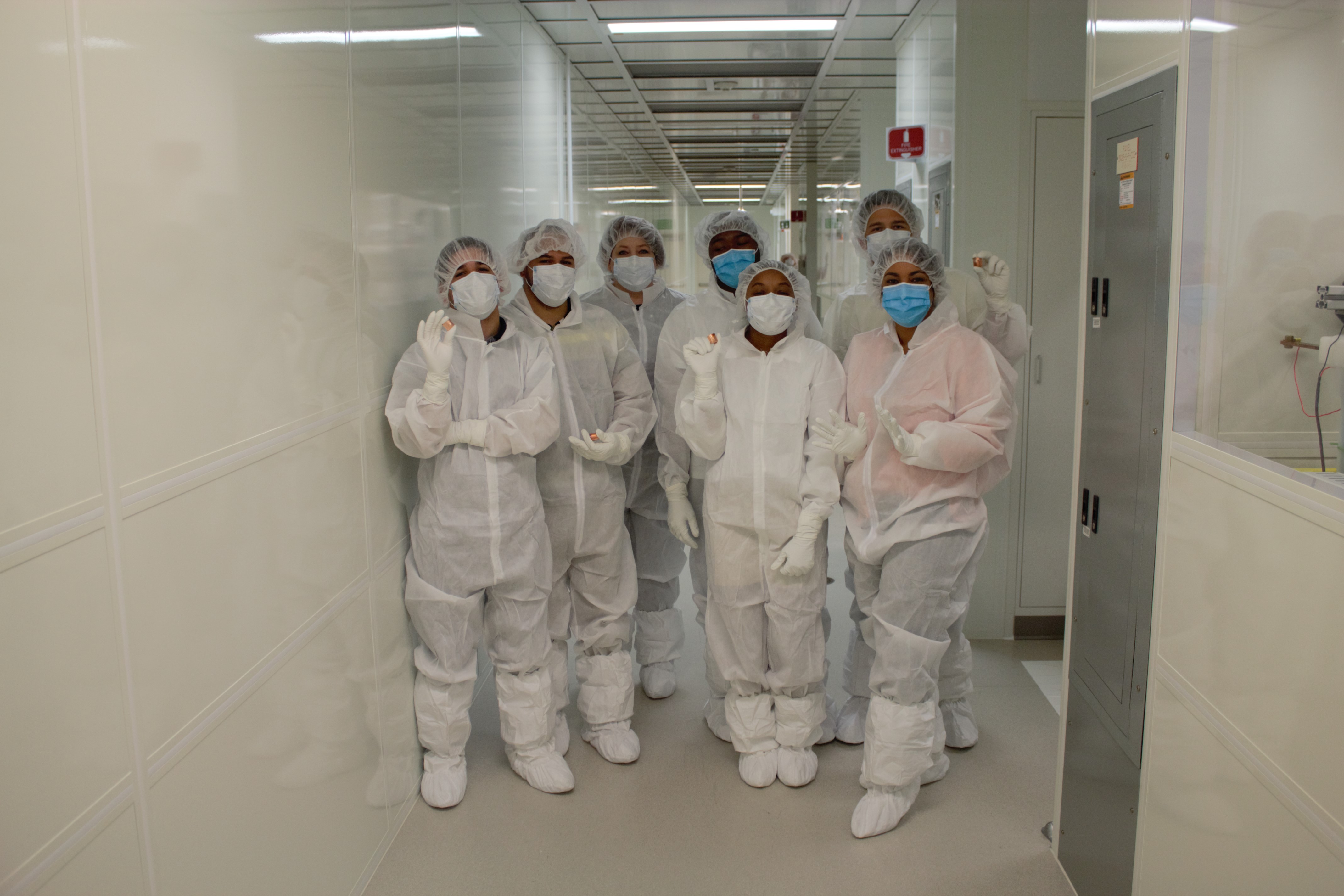 DID interns at the Shallow Underground Laboratory