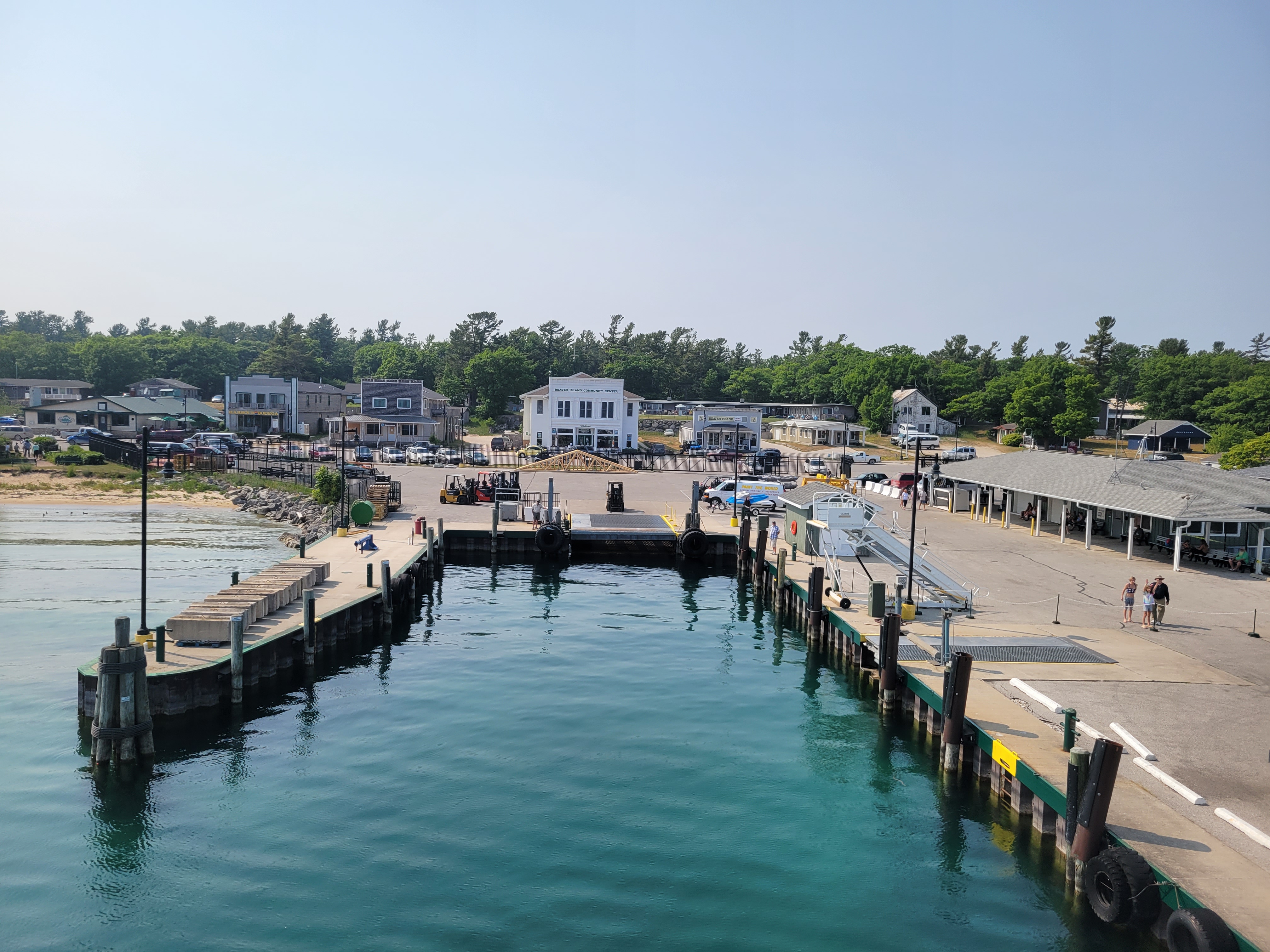 View of a dock from the water