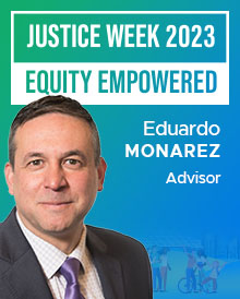 The following quote is provided by Eduardo Monarez, Advisor.