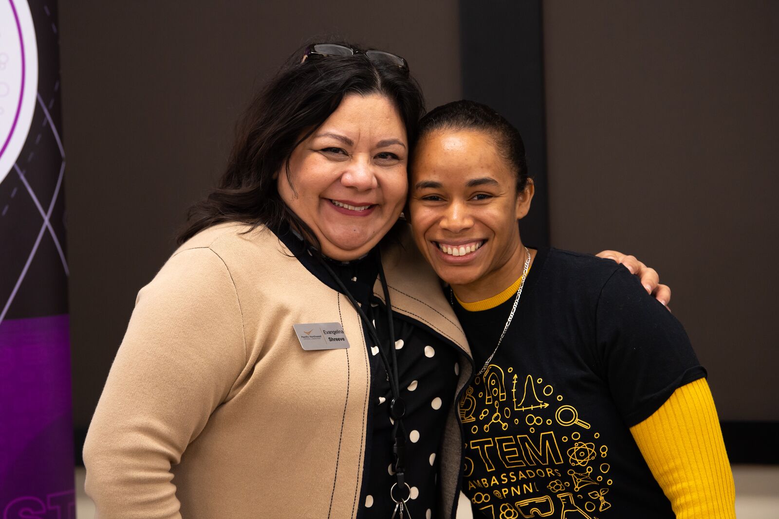 Evangelina Galvan Shreeve and Brittany Robertson