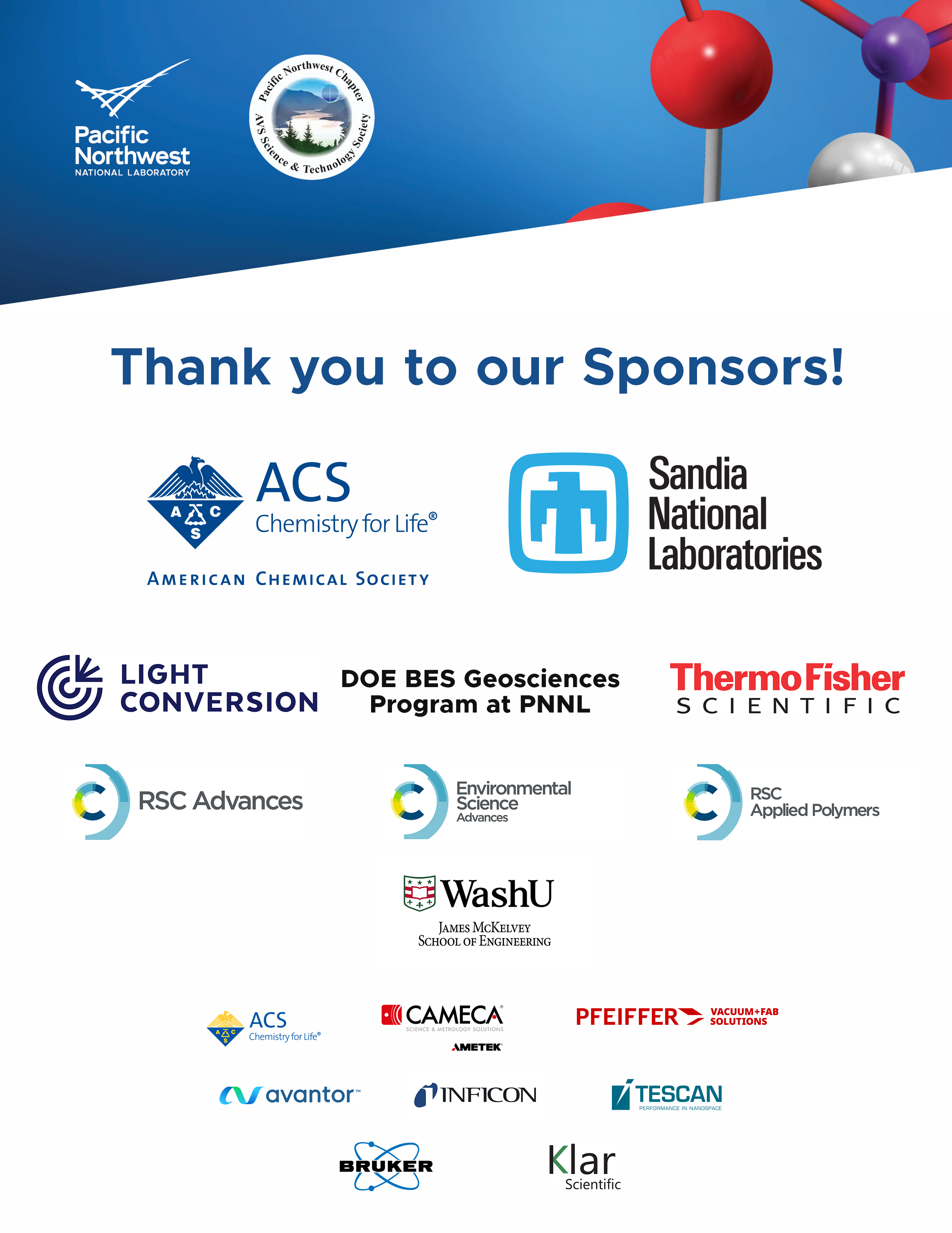 This flyer displays the logos of the organizations sponsoring the Interfaces for Energy and Environment Conference 2025.