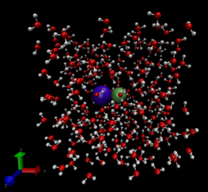 Ions responding to electromagnetic fields across fluid domains