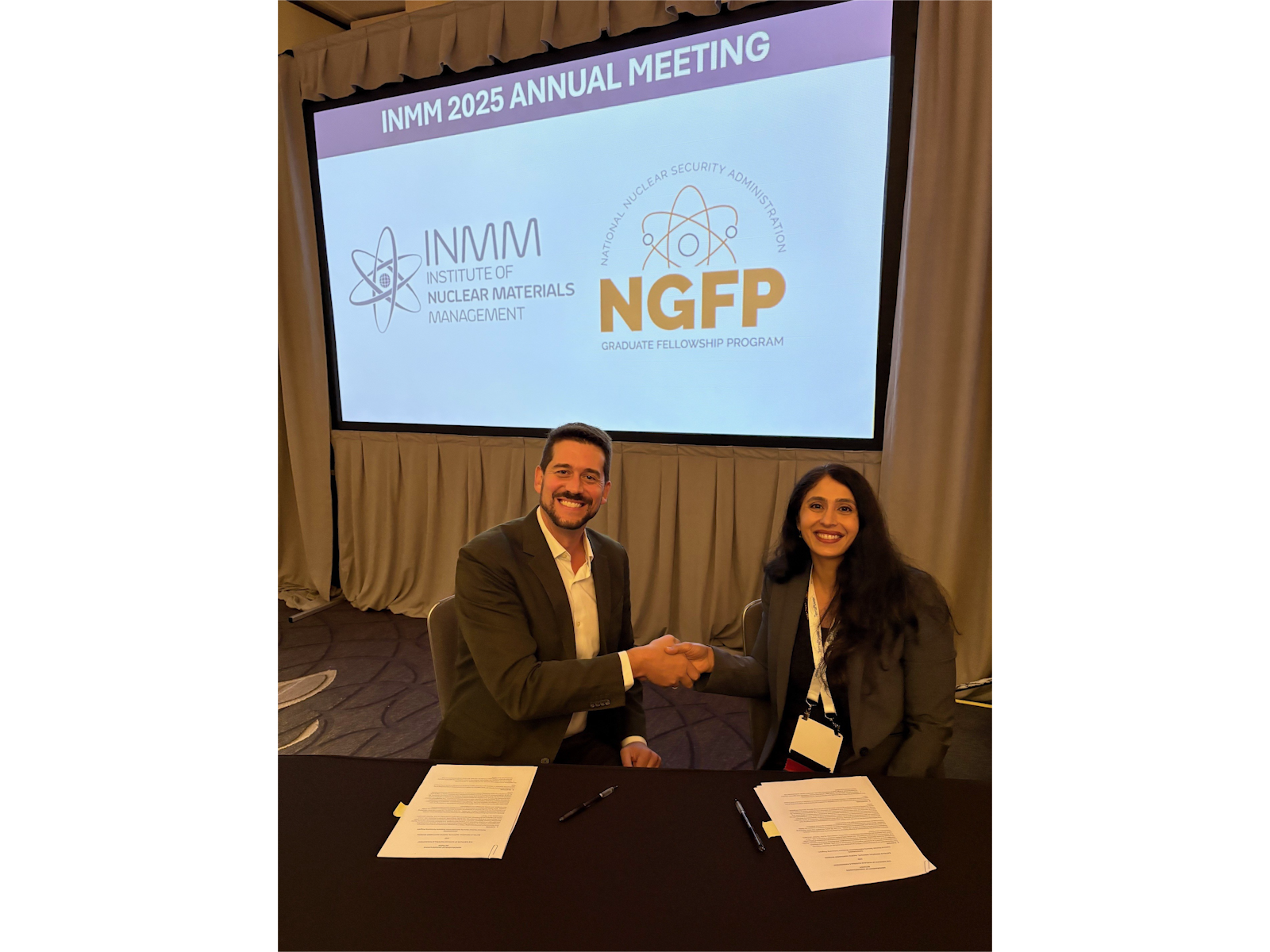 Photo of NGFP INMM MOU Signing