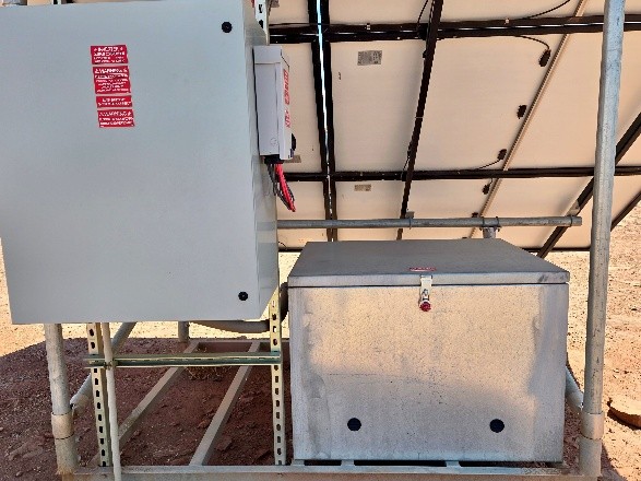 A battery storage unit