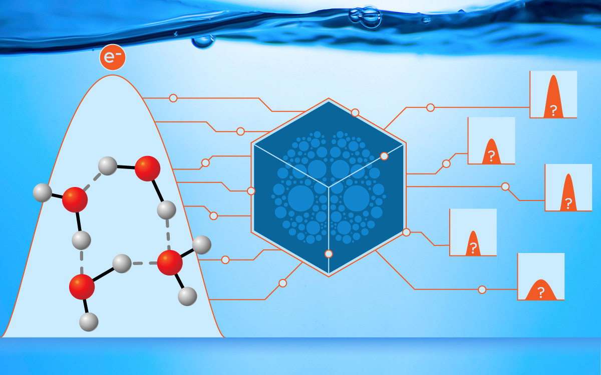water molecule illustration