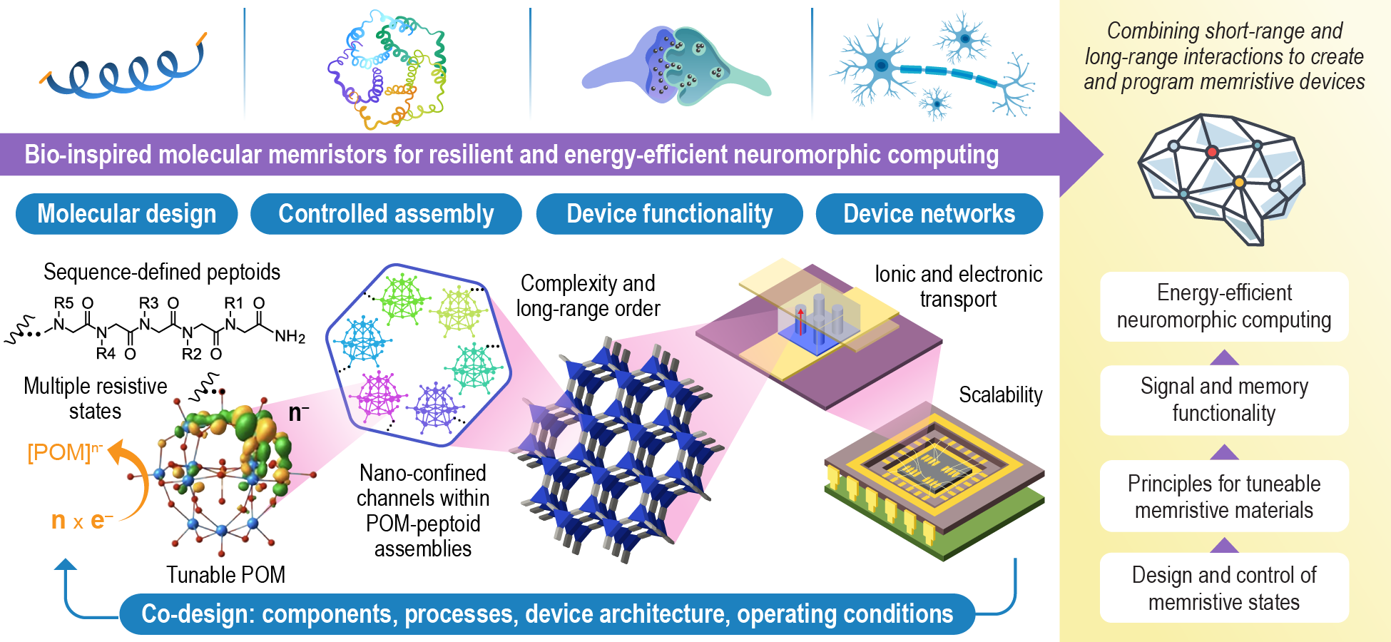 Figure outlining the planned research of AMMEC