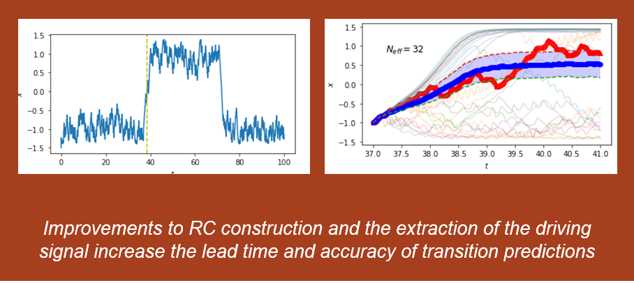 Improvements to RC construction and the extraction of the driving signal increase the lead time and accuracy of transition predictions