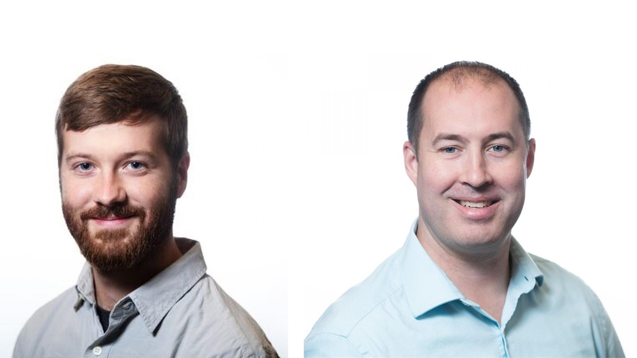 Photos of Trevor Moser and James Evans