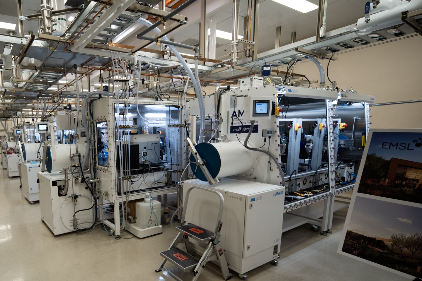 Photograph of the AMP2 platform