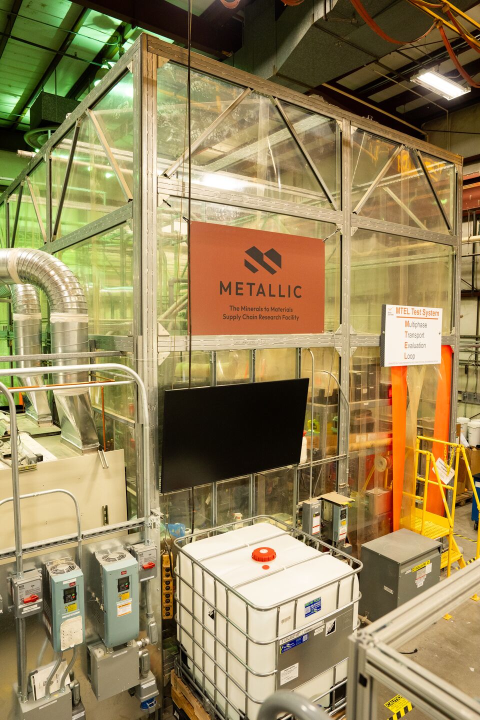Photograph of the METALLIC system at PNNL