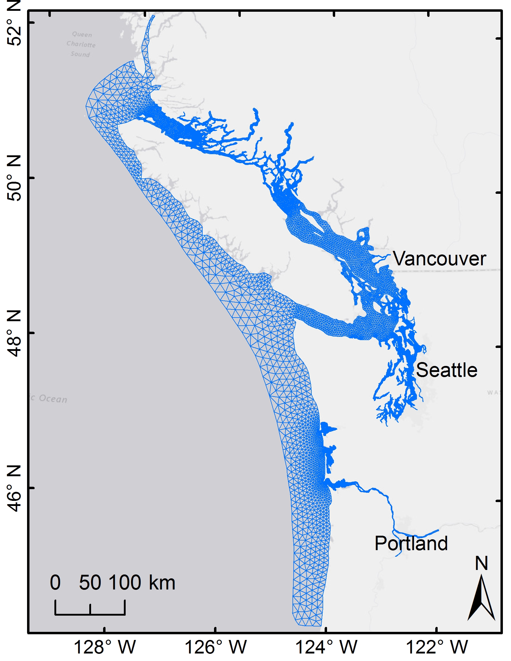 Salish Sea Model Domain