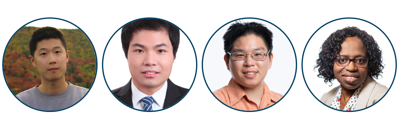 xing, junke, edward, and veronica at ashrae