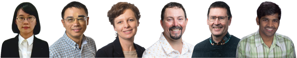 Ribbon of researchers