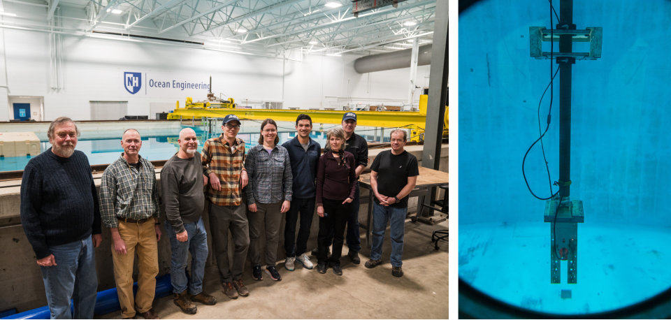The experiments conducted at UNH were an excellent opportunity to convene with Triton partners and address data gaps in active acoustics research and theory, ultimately aiming to improve data collection for monitoring fish in rivers and shallow channels.