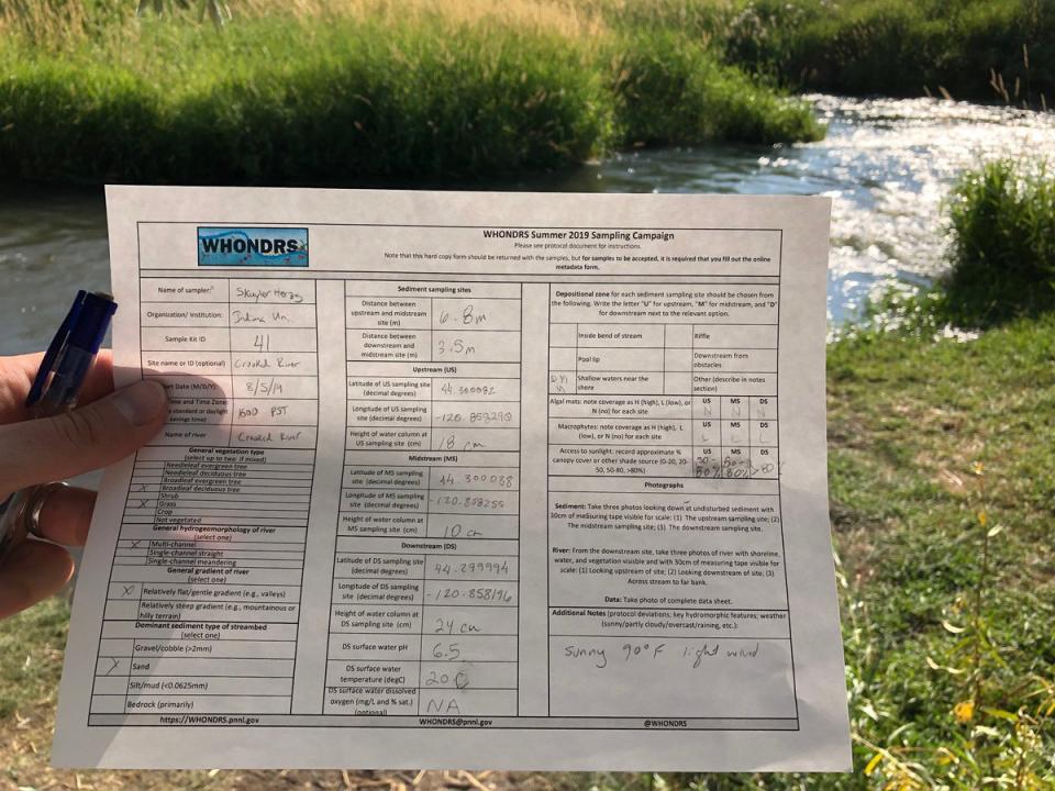 WHONDRS on Crooked River