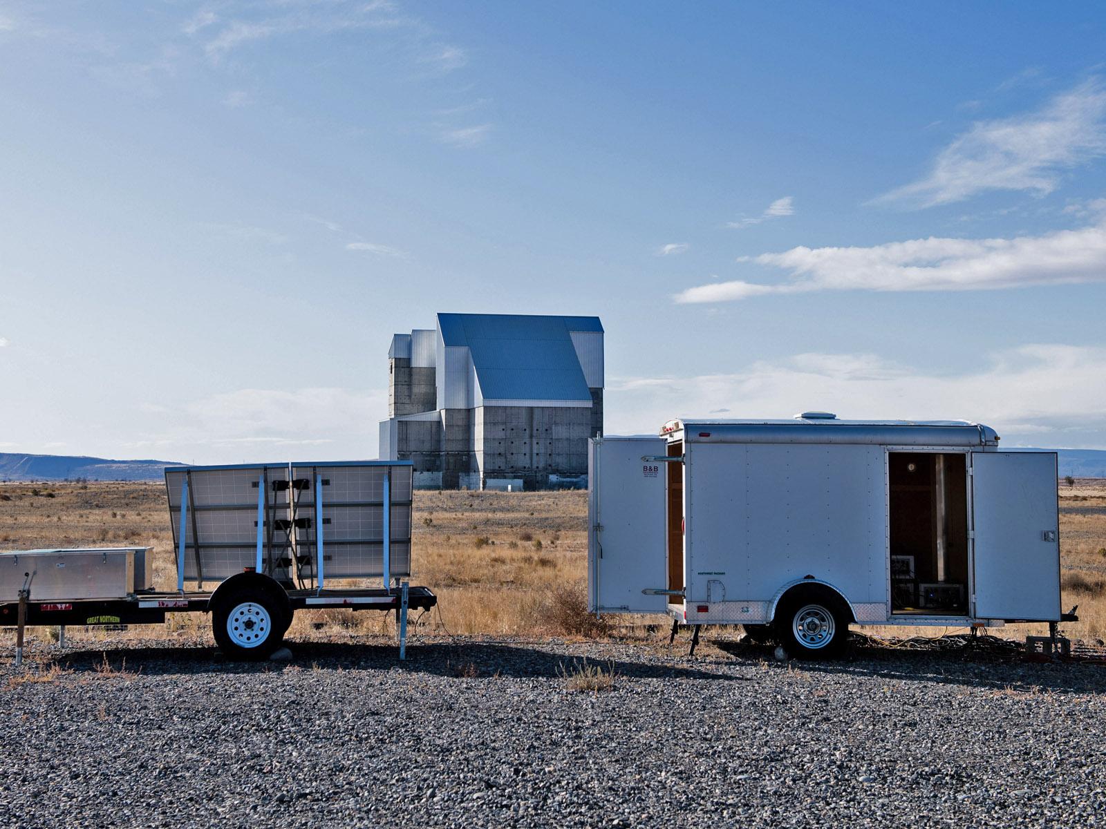 Photo of Hanford 100 Area's monitoring system