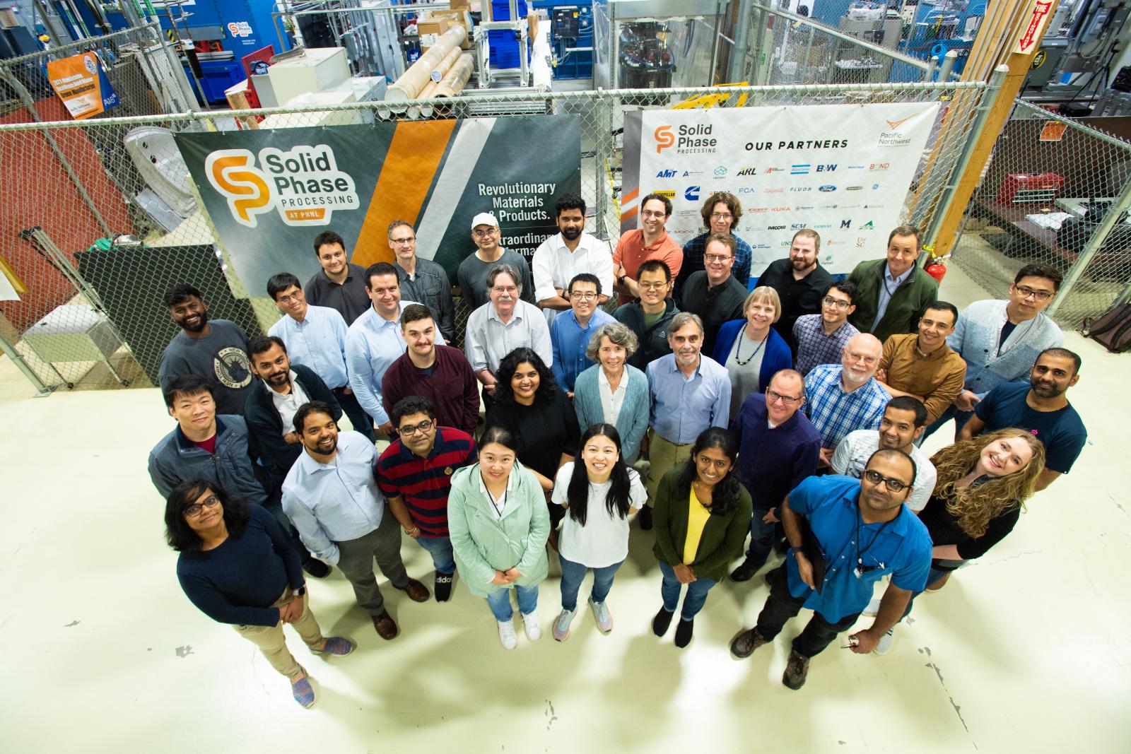 Group of researchers