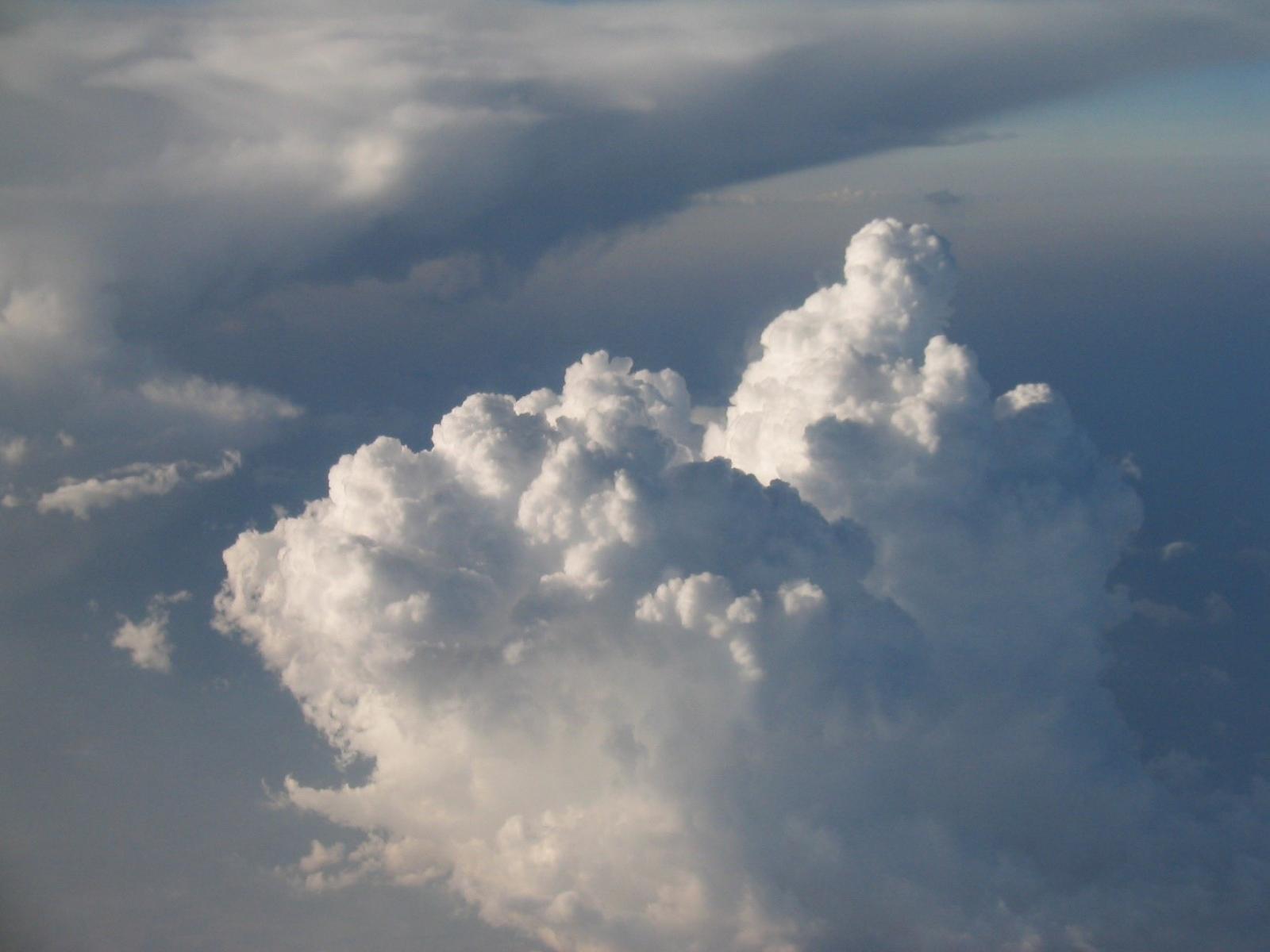 Photograph of clouds