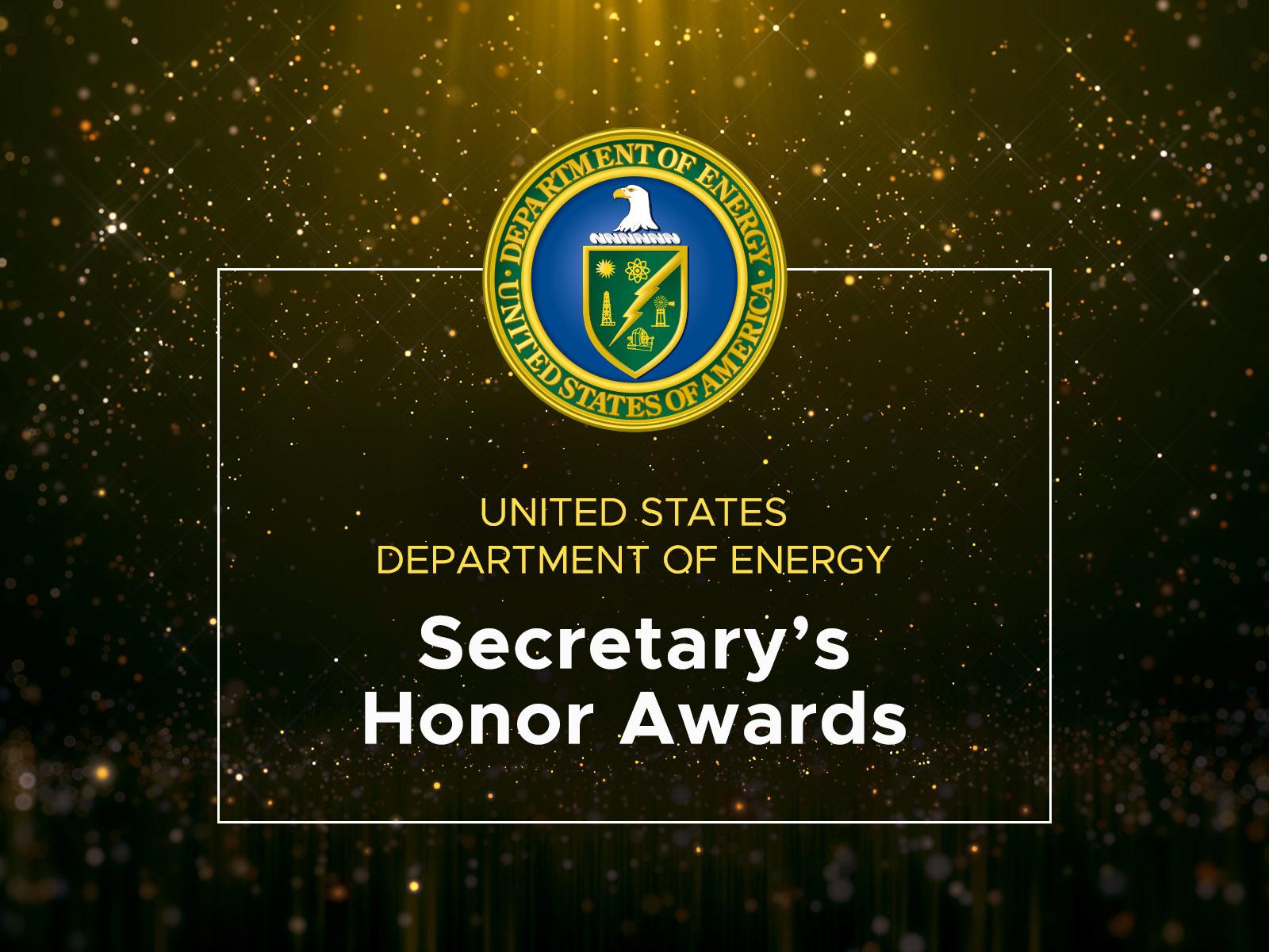 DOE Secretary's Honor Awards