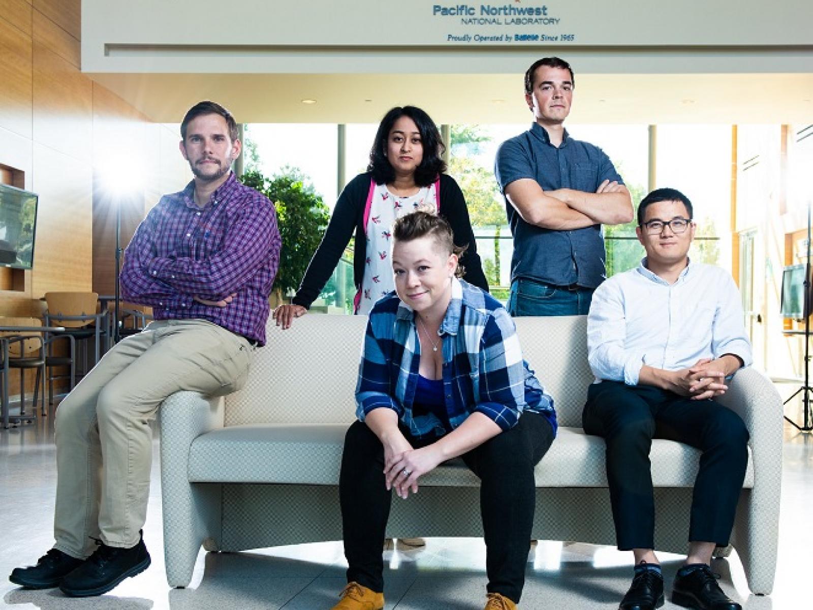 Photo of postdocs