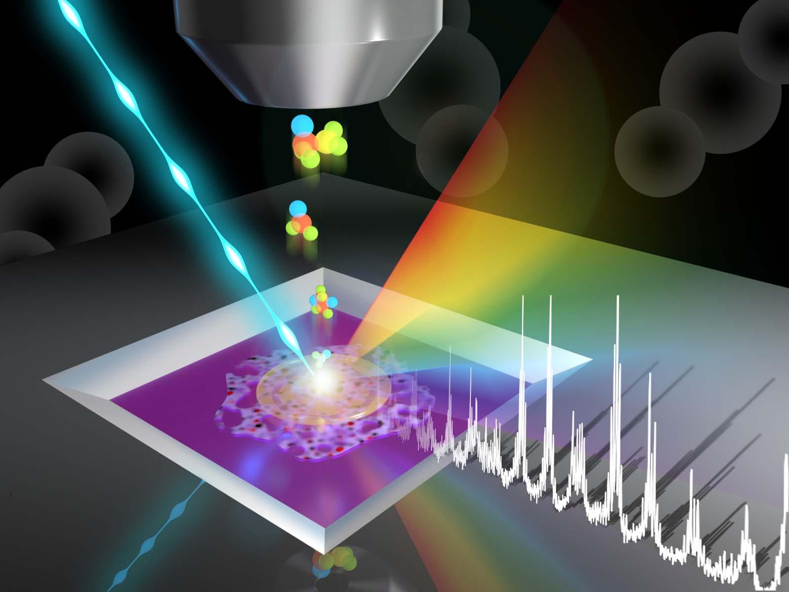 Illustration of a surface chemistry changes at a membrane interface