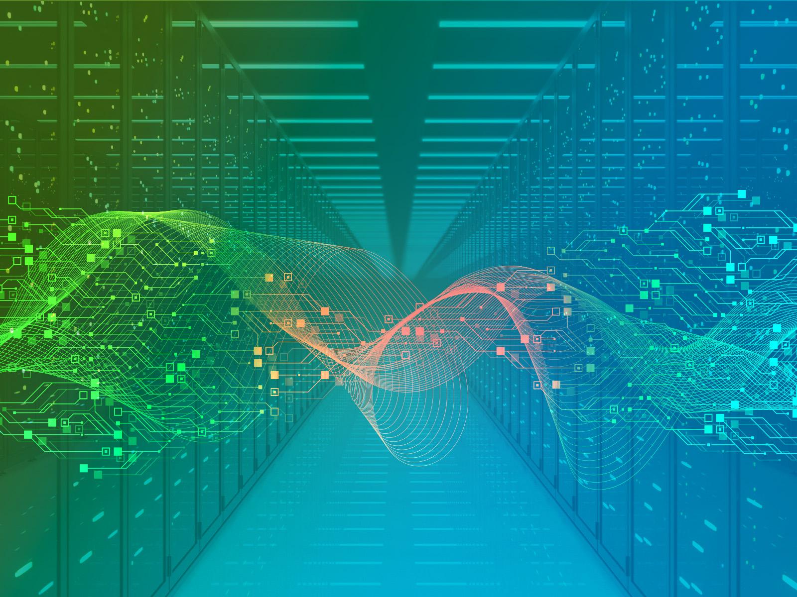 High Performance AI Data Center Hero Image