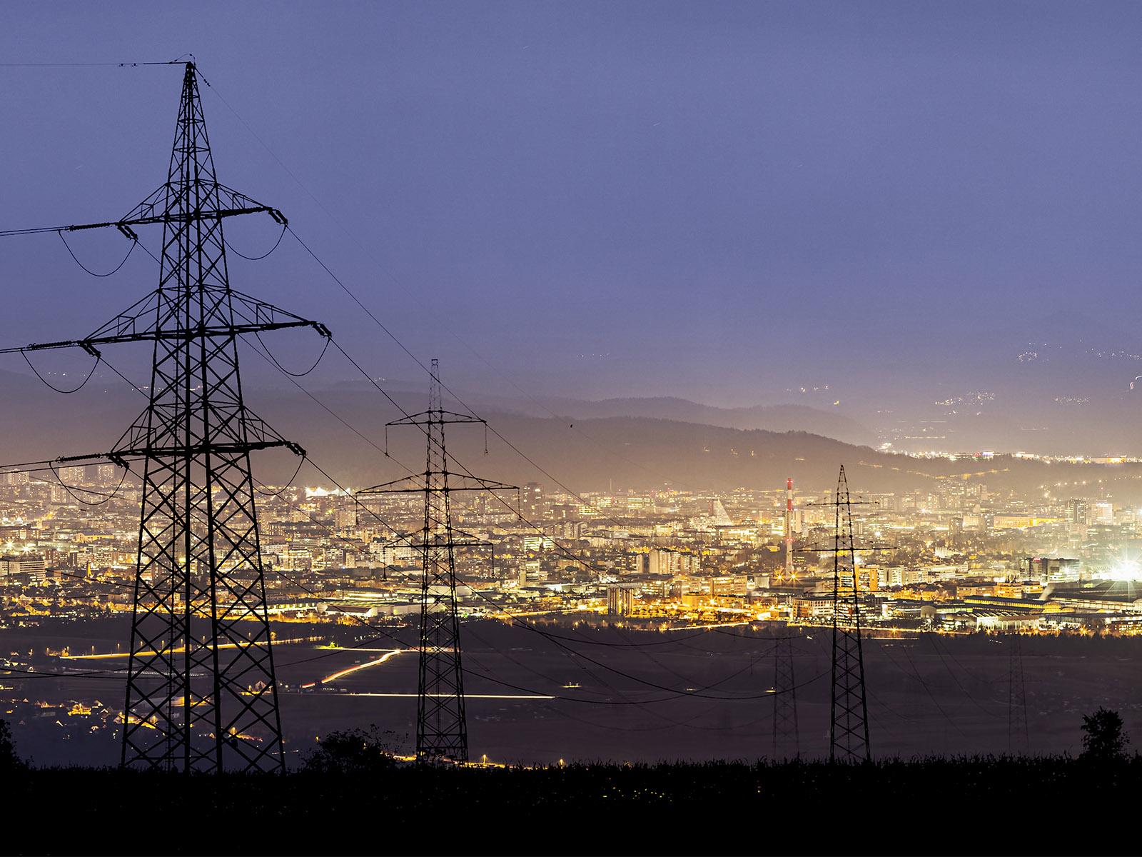 Grid at Night