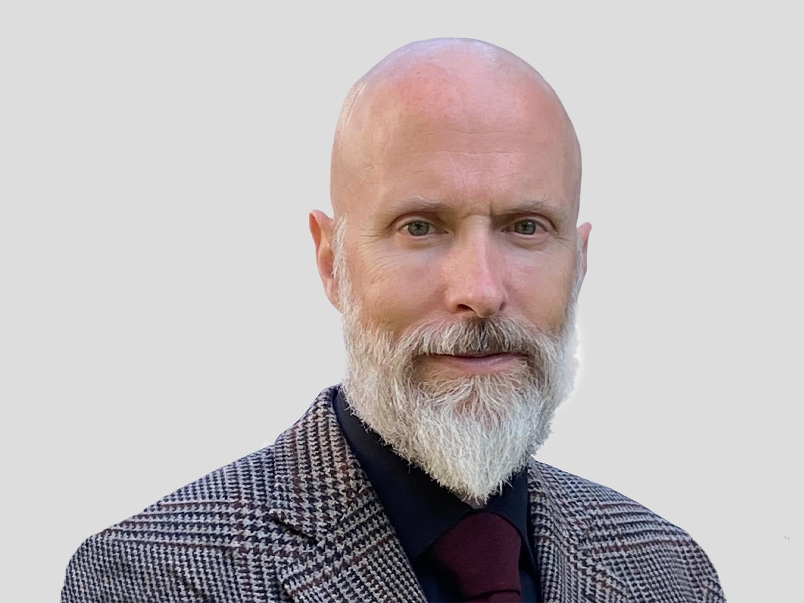Man in beard and sports coat