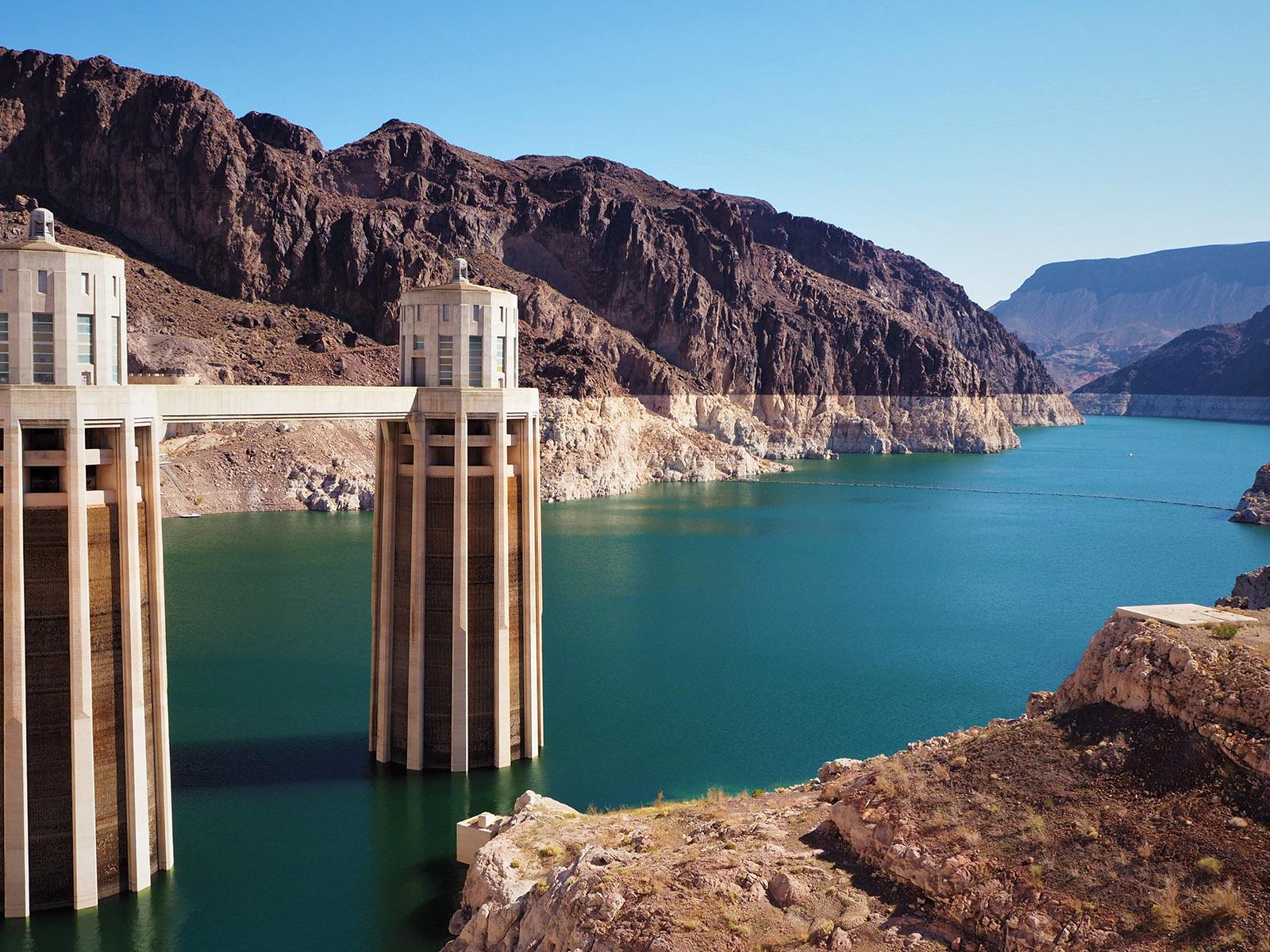 Drought effects on Hoover Dam