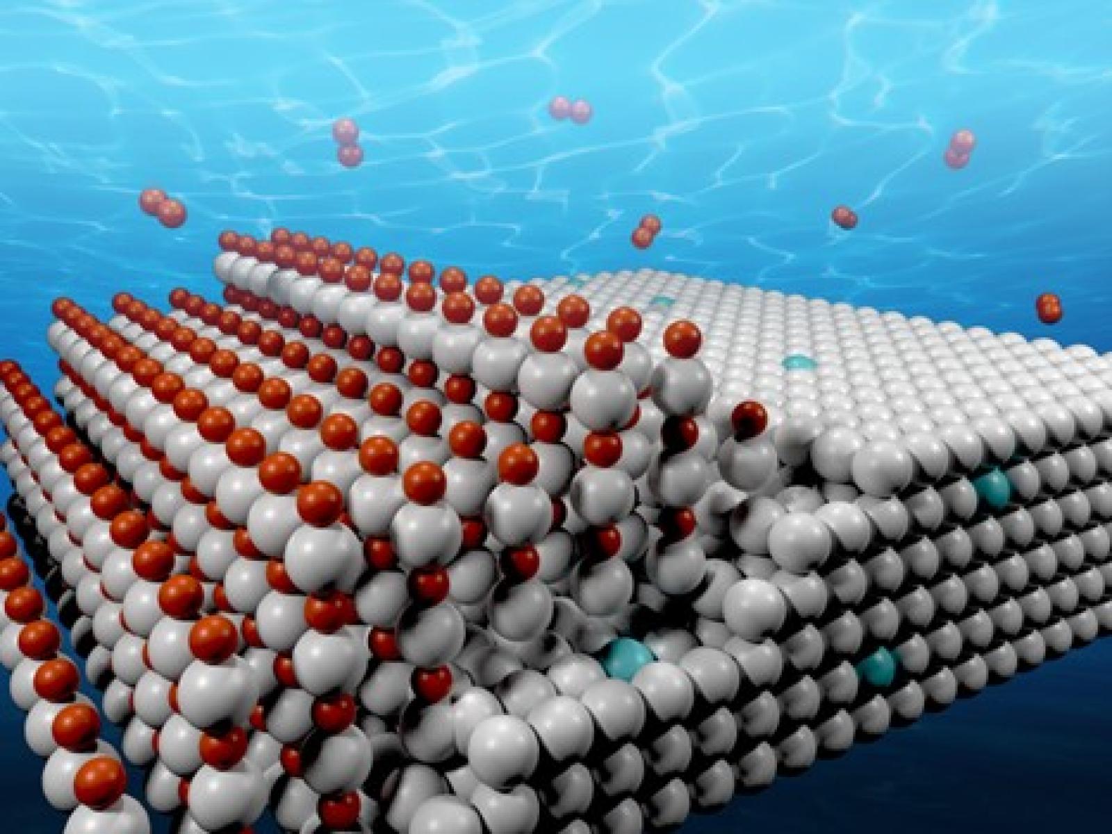 generated image showing 3D model of the interface of metals